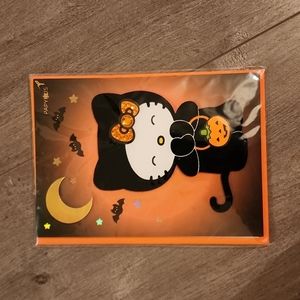 SOLD Papyrus Hello Kitty Halloween Card
